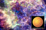 Neutronová hvězda v centru pozůstatku po explozi supernovy Cas A